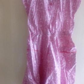Платье для девочки х/б Хабаровск Восток 1991г 40-42р с этикеткой пояс на резинке 